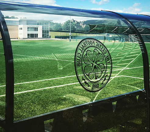 Celtic FC - Training ground dugouts